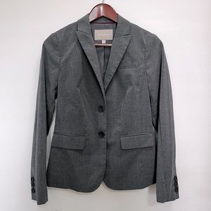 Banana Republic Gray Pinstripe Blazer / Size 4